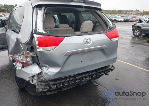 2014 Toyota Sienna Le V6 8 Passenger from USA, damaged, VIN 5TDKK3DCXES430566